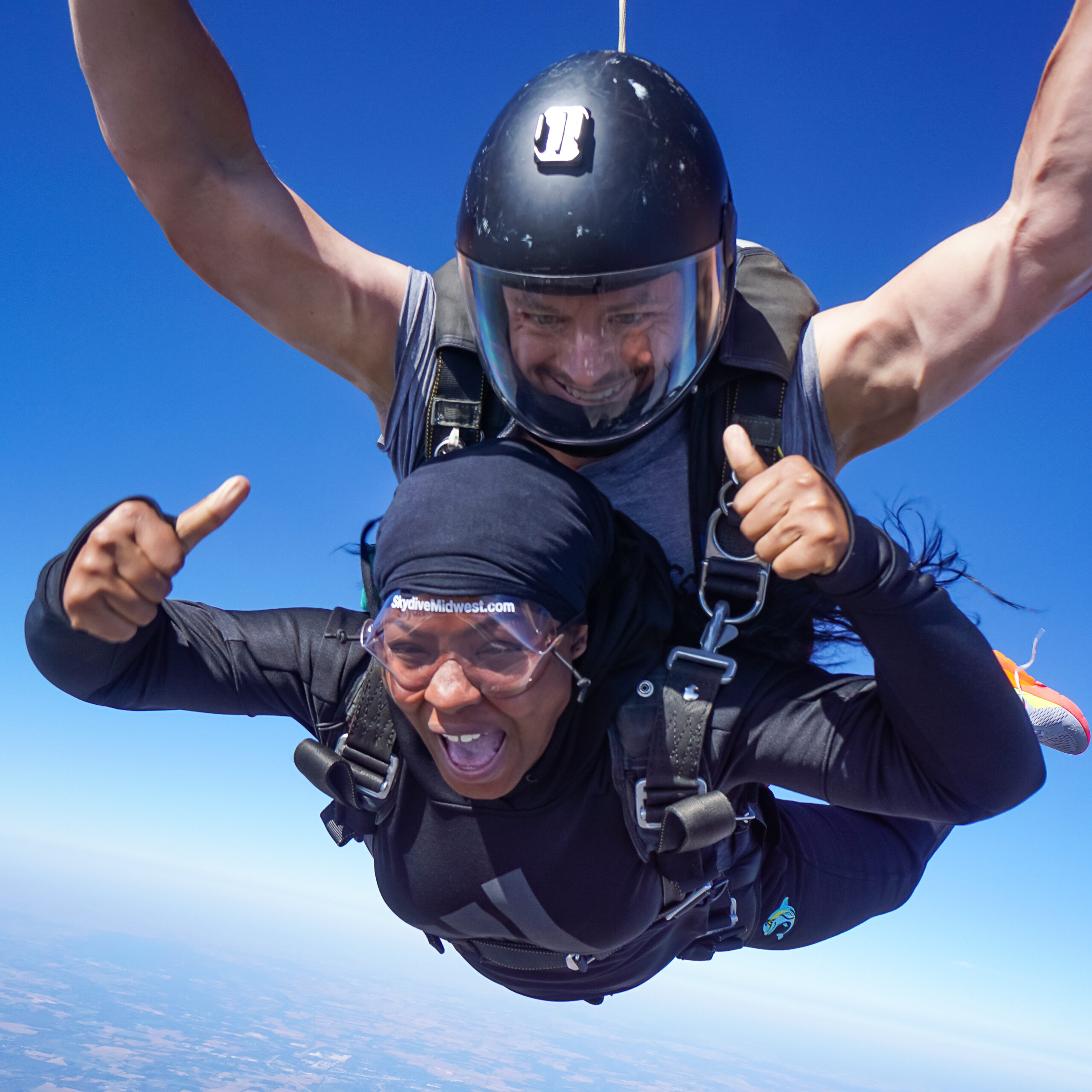 Skydive Midwest Tandem Video Lake Michigan