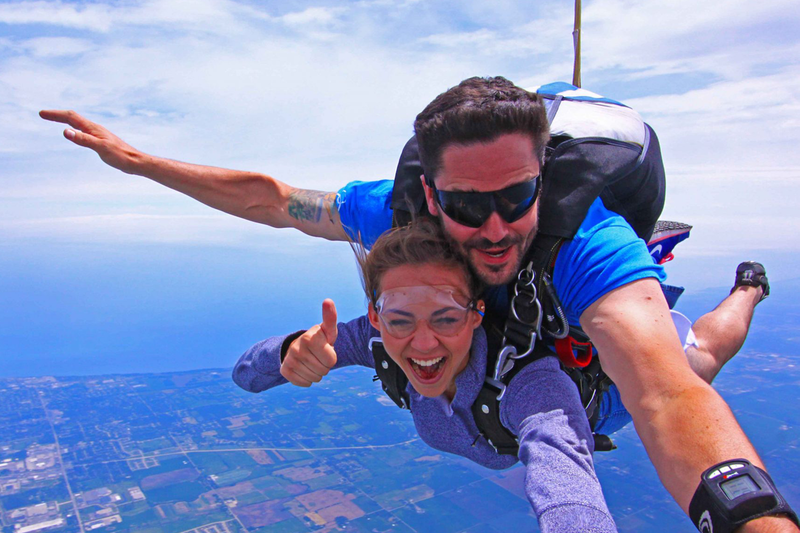 Tandem Skydiving