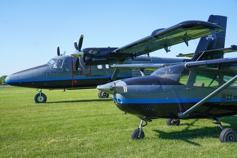 Skydive Midwest Aircrafts