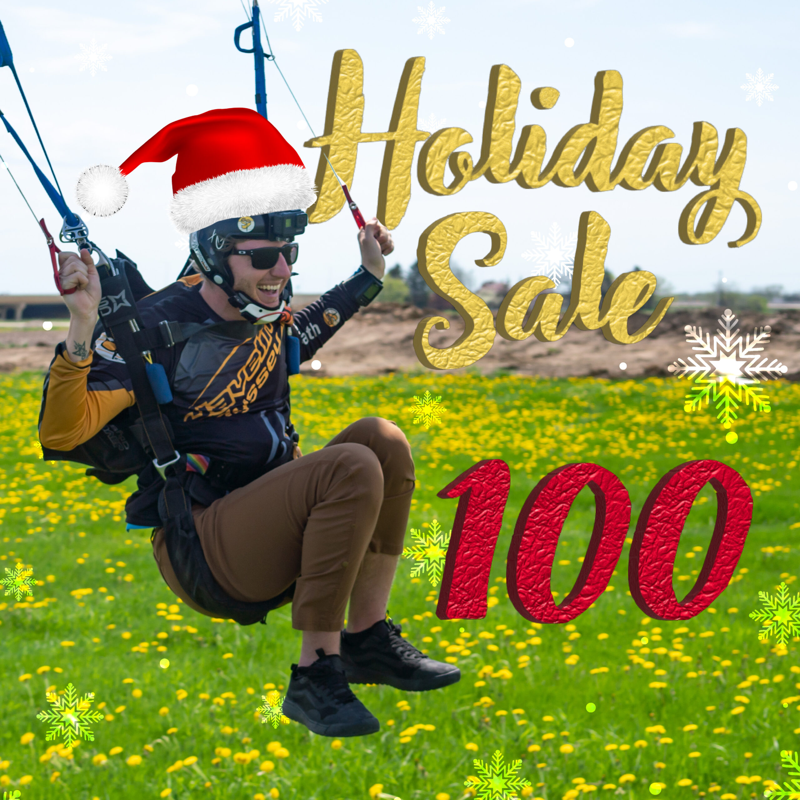 Holiday Sale Licensed Skydivers 100 Jump Package