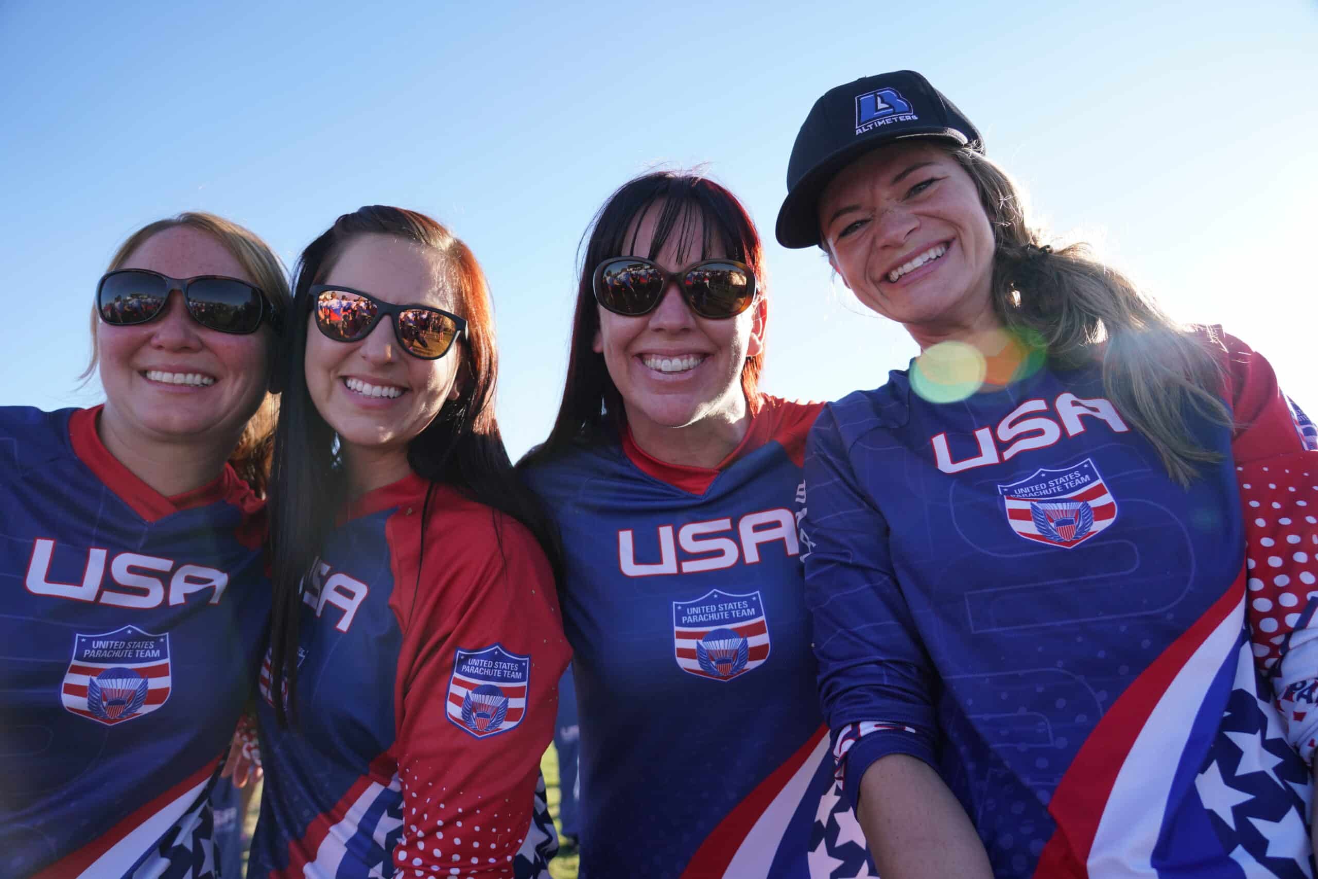 Competition Skydiving USA Women's 4 Way