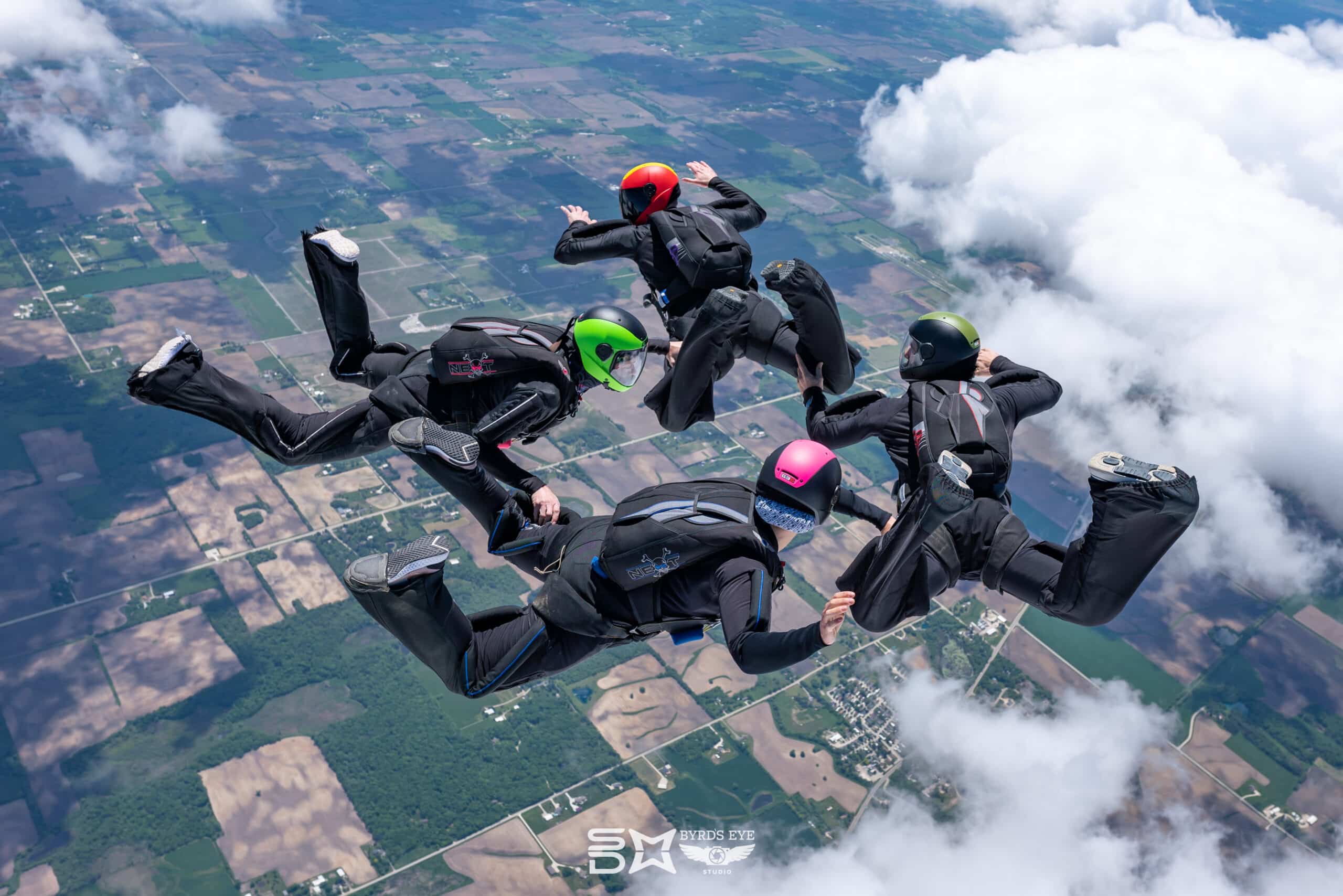 Random Formation Skydive