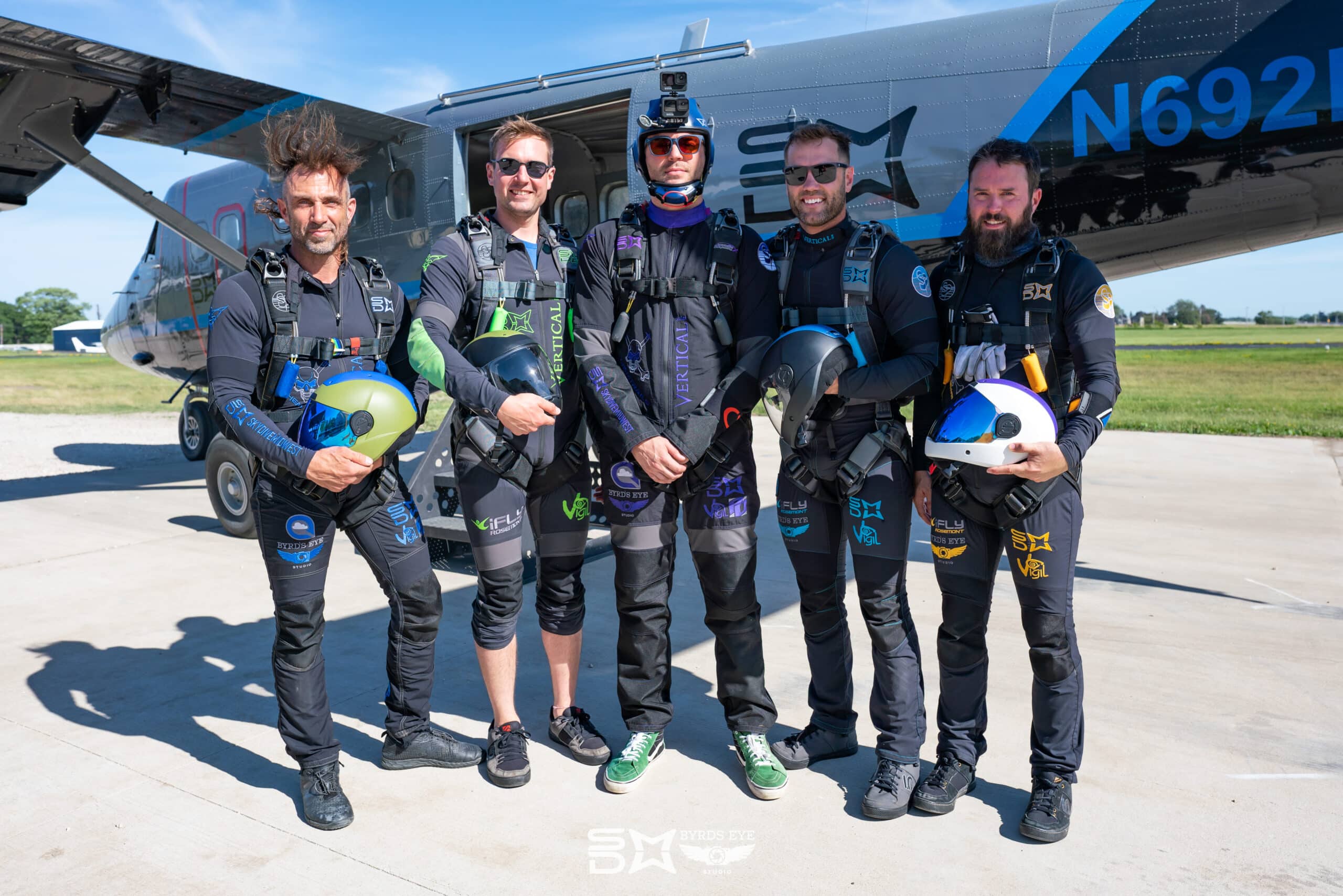 Skydiving Midwest Chemtrails