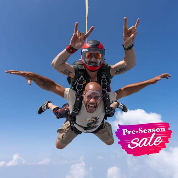 Pre Season Weekend Tandem and Video Sale