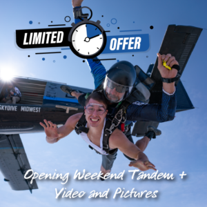 Opening Weekend Tandem Plus Video and Pictures